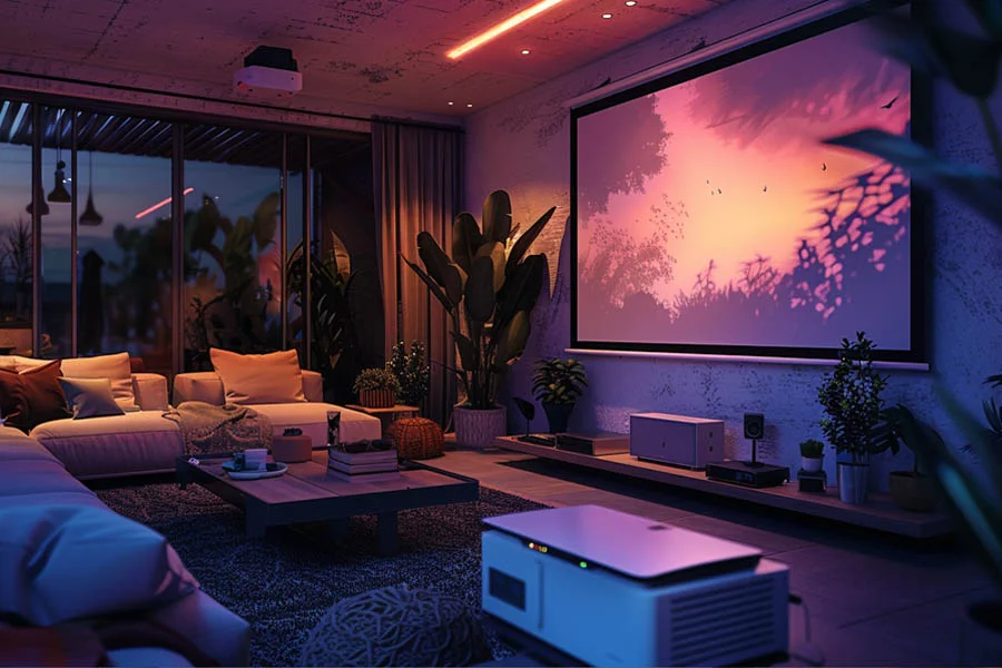 TV projector 4k